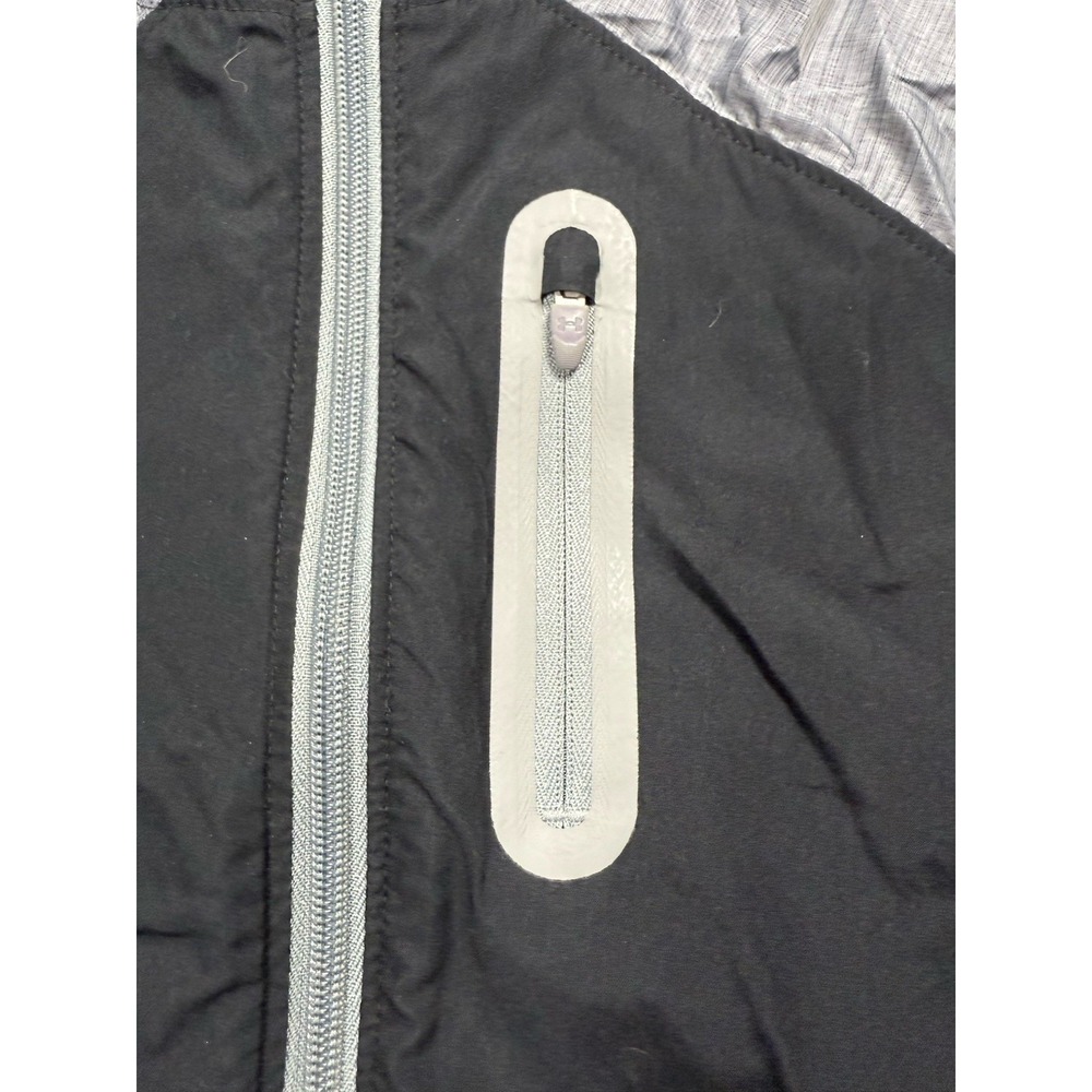 UNDER ARMOUR UA Qualifier Woven Jacket Women's SM Black Gray Fitted Wind Rain - Picture 6 of 10